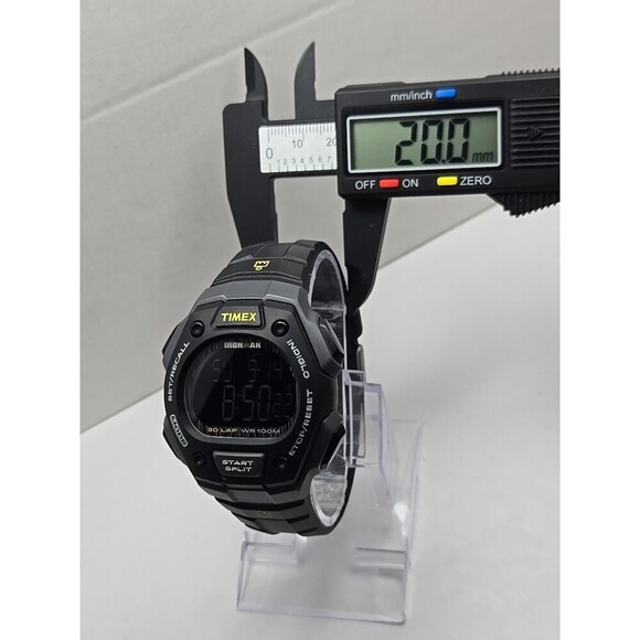 Timex Ironman Classic 30 Lap Watch 44mm Indiglo WR100M New Battery Quartz Mens - Picture 6 of 11